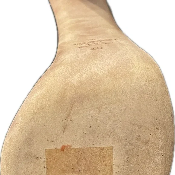 Valentino Garavani Black Platform Shoes with Chunky Heel - Picture 6 of 14